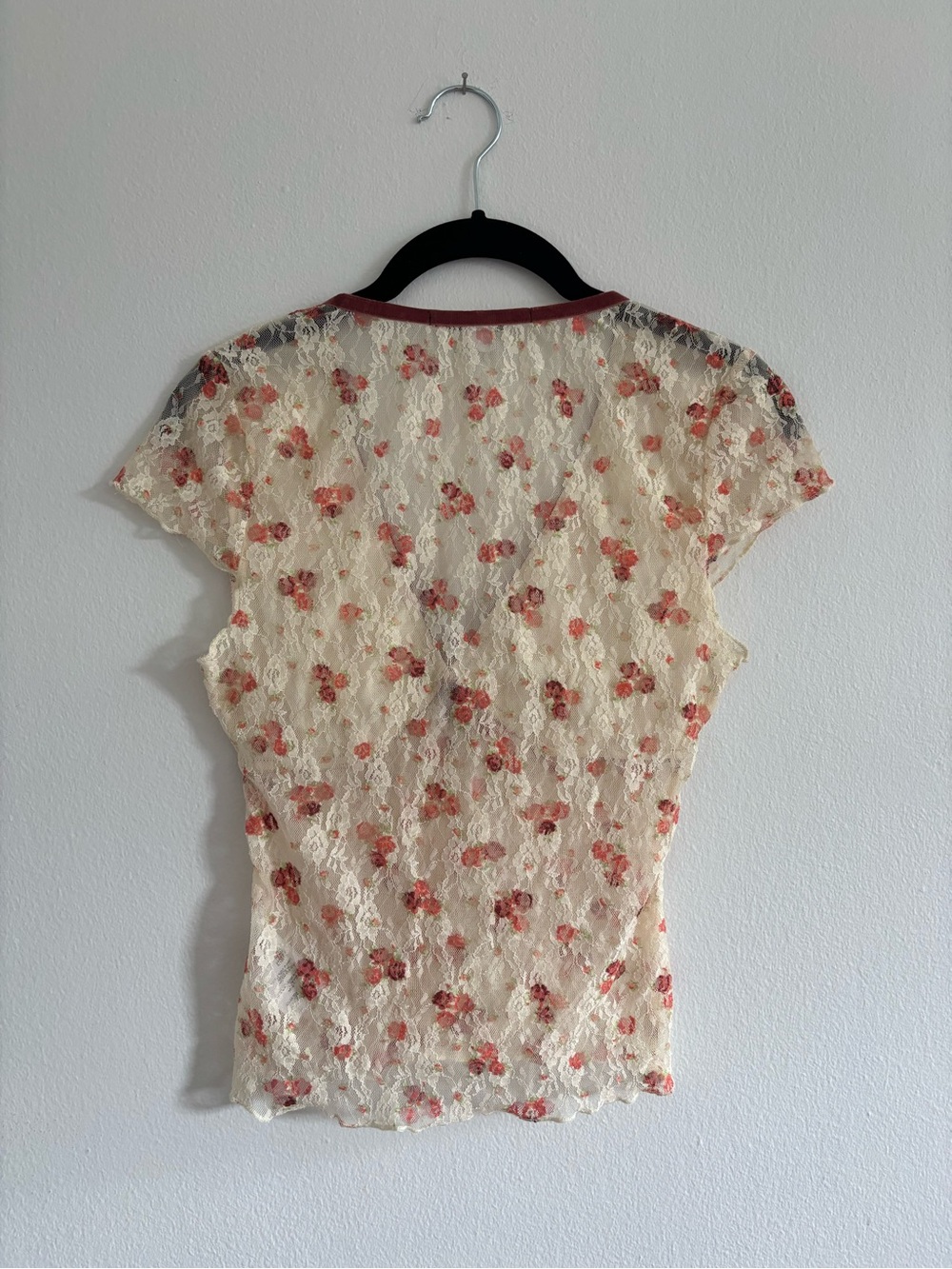 Kimchi Blue Floral Lace Top - Picture 3 of 3